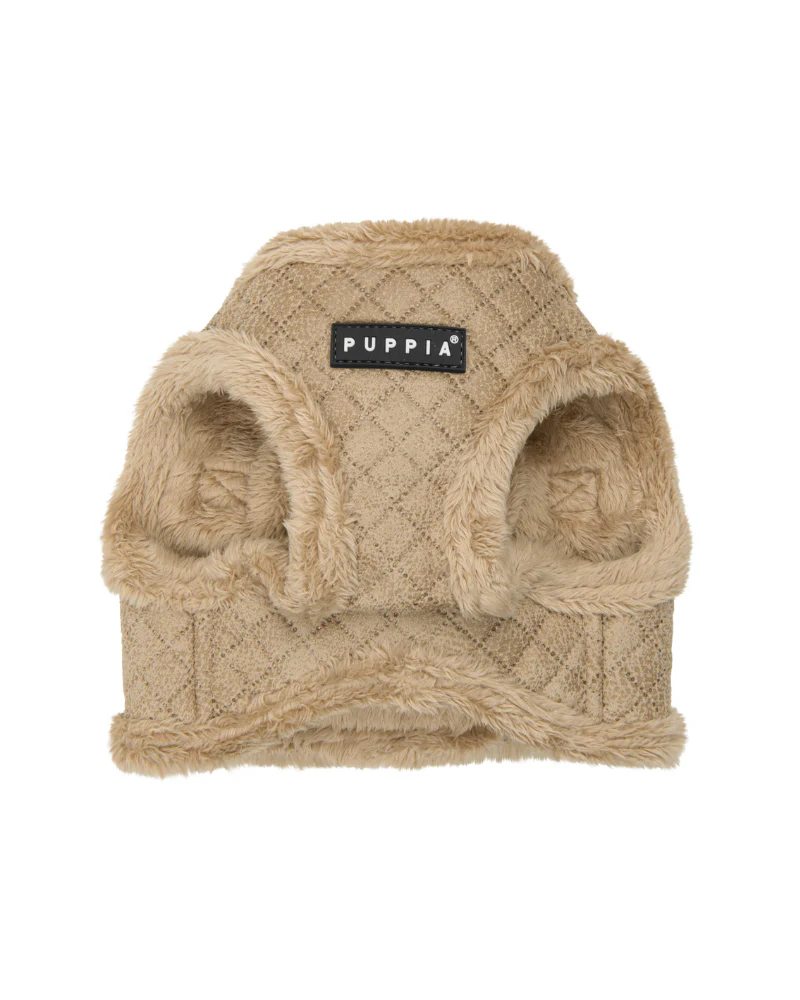 Douglas Quilted Vest Harness in Beige or Black - Image 3