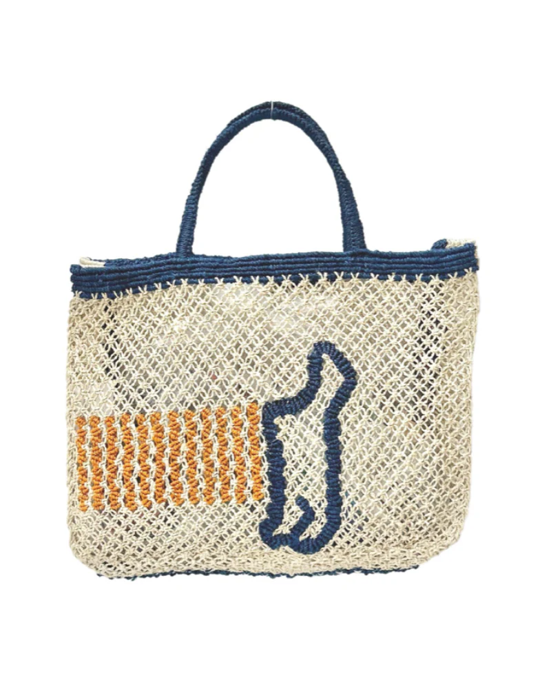 Breton Sausage Dog Jute Bag - Image 7