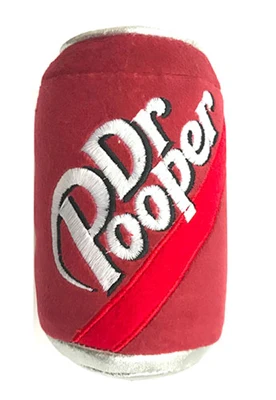 Dr. Pooper Plush Dog Toy - Image 2