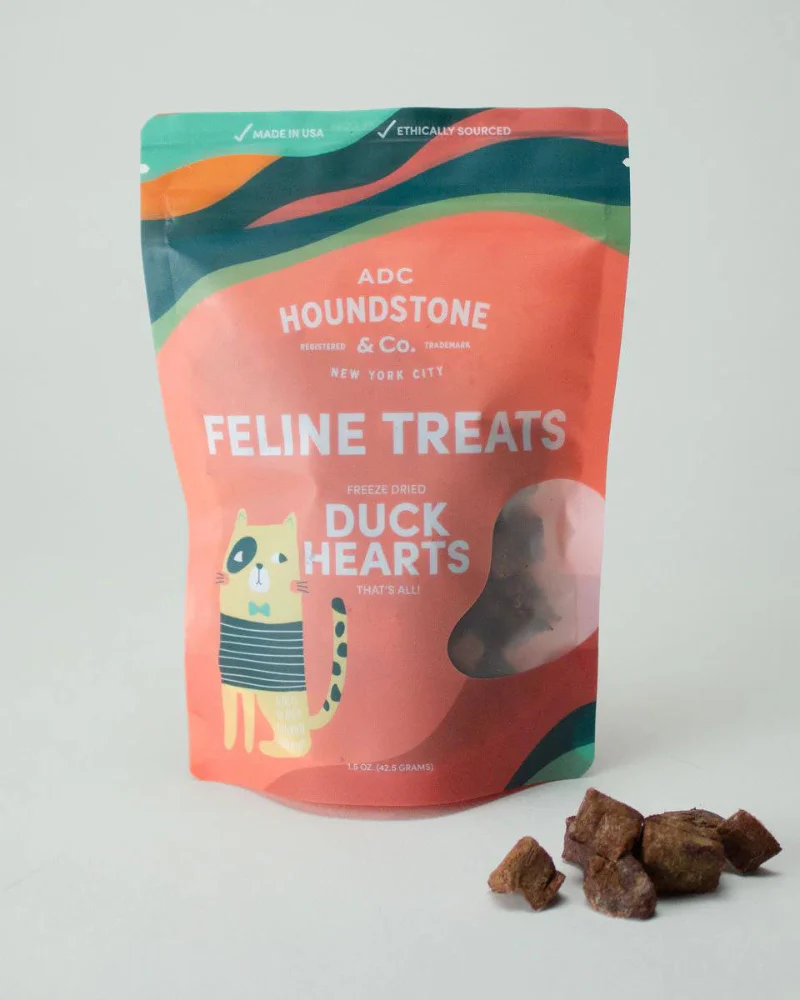 Freeze Dried Duck Hearts Cat Treats - Image 3
