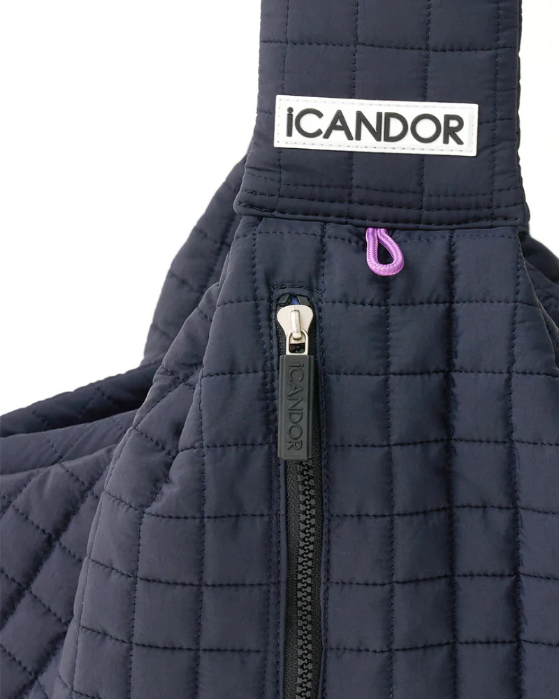Dumpling Dog Sling Bag in Midnight Navy - Image 2