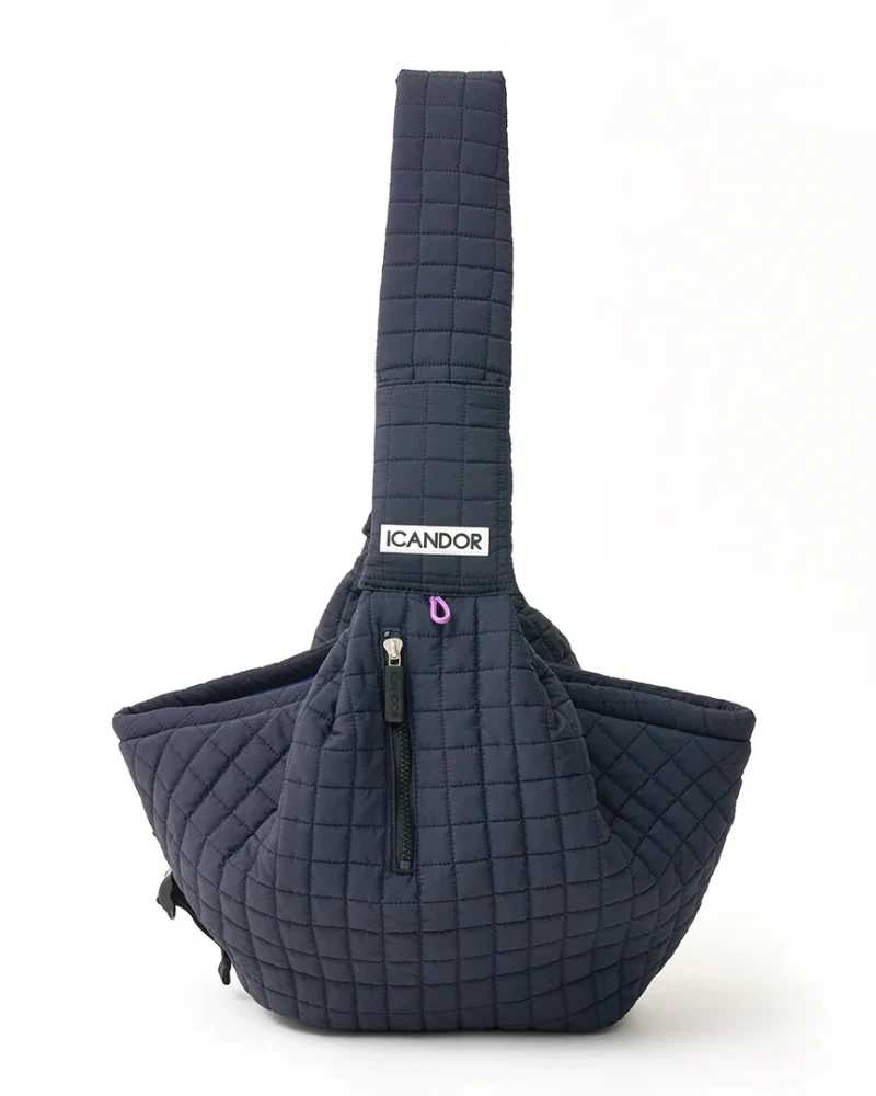 Dumpling Dog Sling Bag in Midnight Navy - Image 4