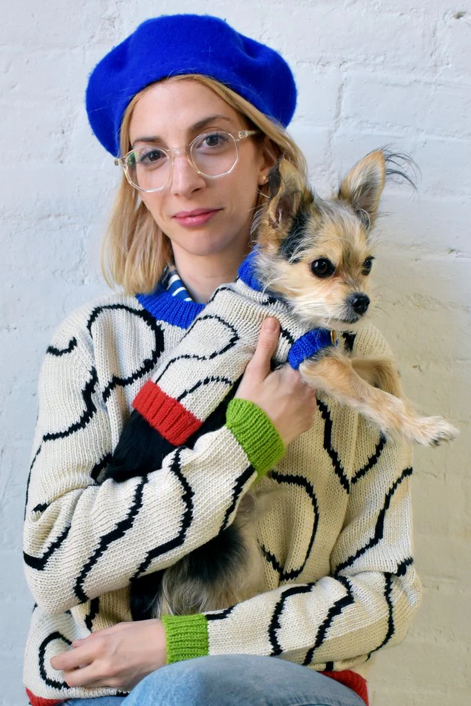 DUSEN DUSEN | Ivory Arc Dog Sweater