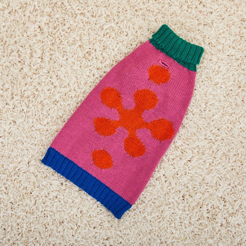 Flower Dog Sweater (FINAL SALE) - Image 3