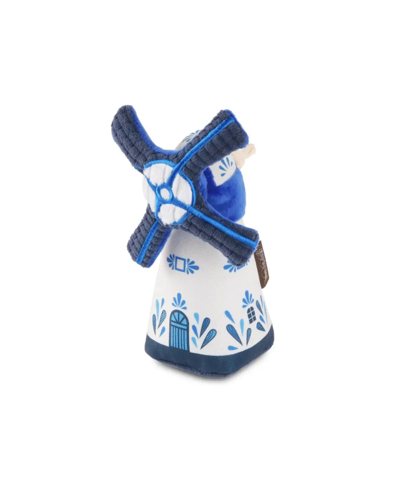 Dutch Windmill Squeaky Crinkle Dog Toy - Image 2