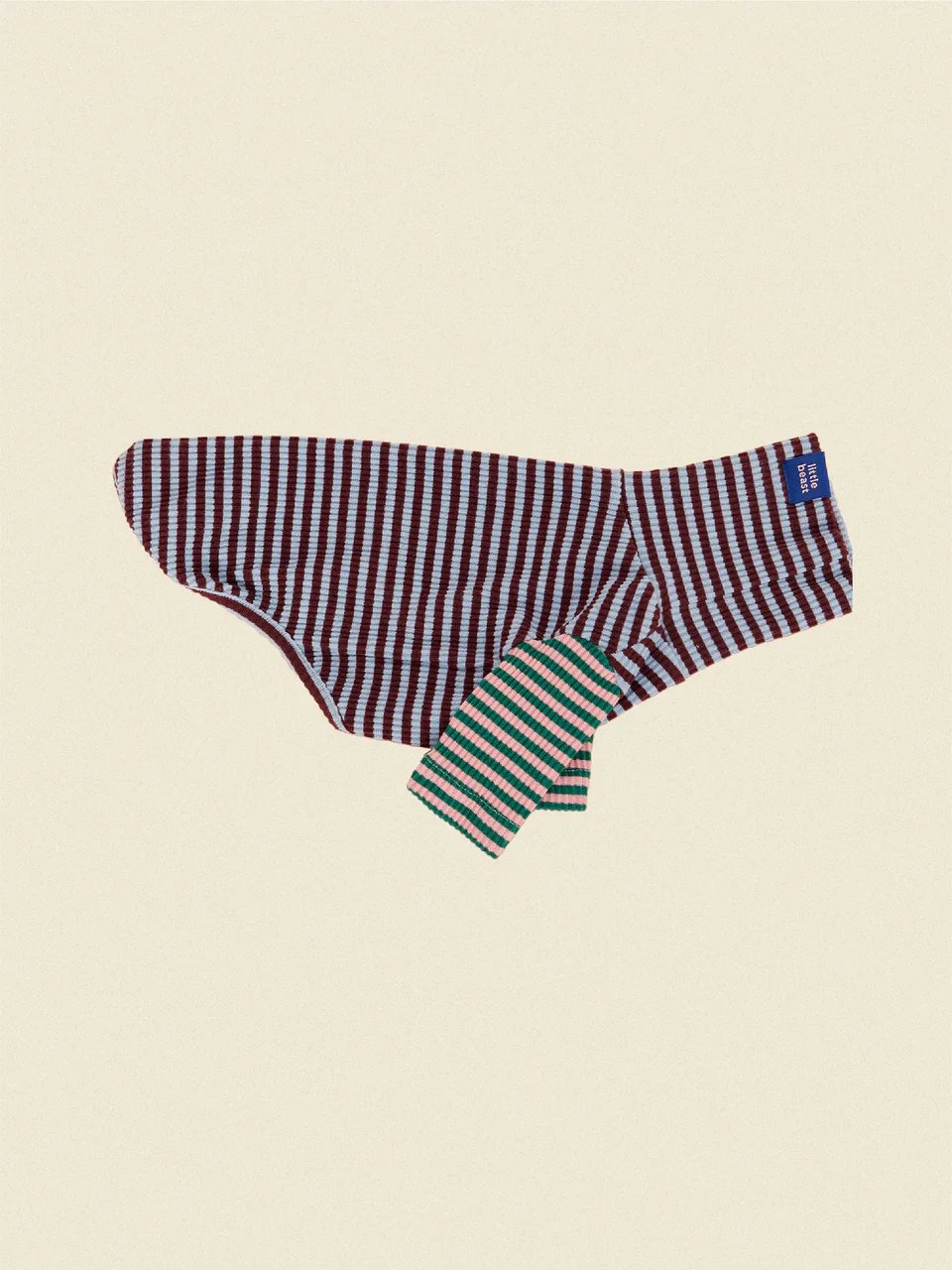 Earth and Sky Ribbed Dog Shirt