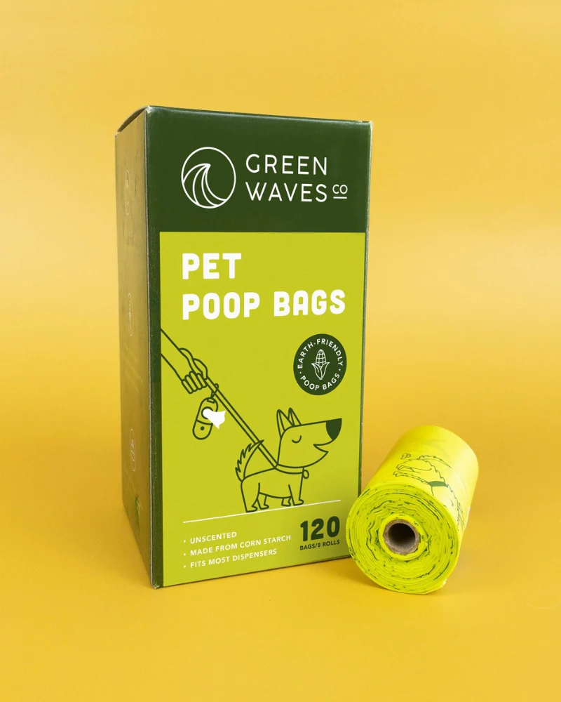 Earth-Friendly Cornstarch Dog Poop Bags