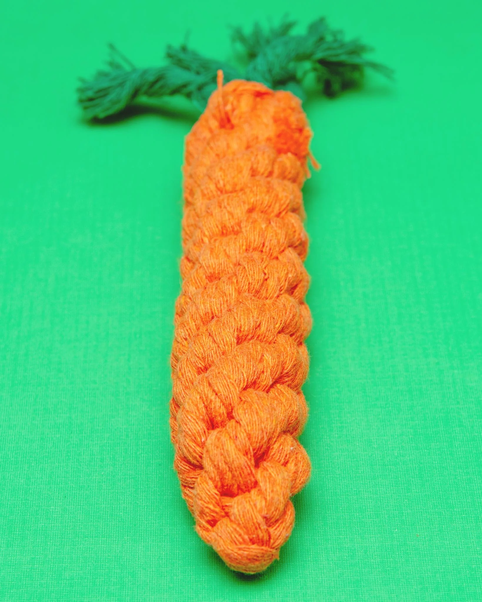 Eco-Friendly Carrot Rope Dog Toy - Image 3