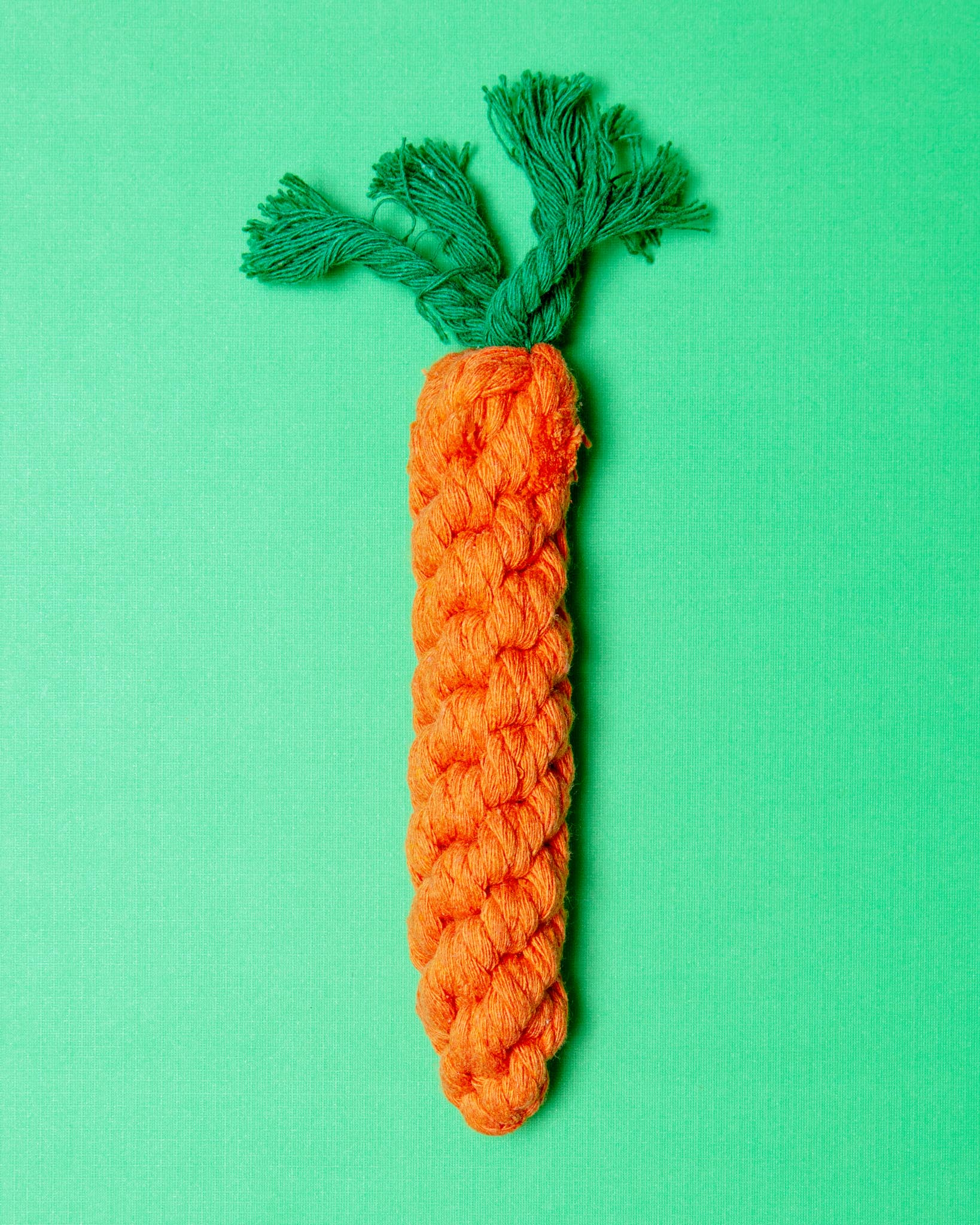 Eco-Friendly Carrot Rope Dog Toy - Image 4