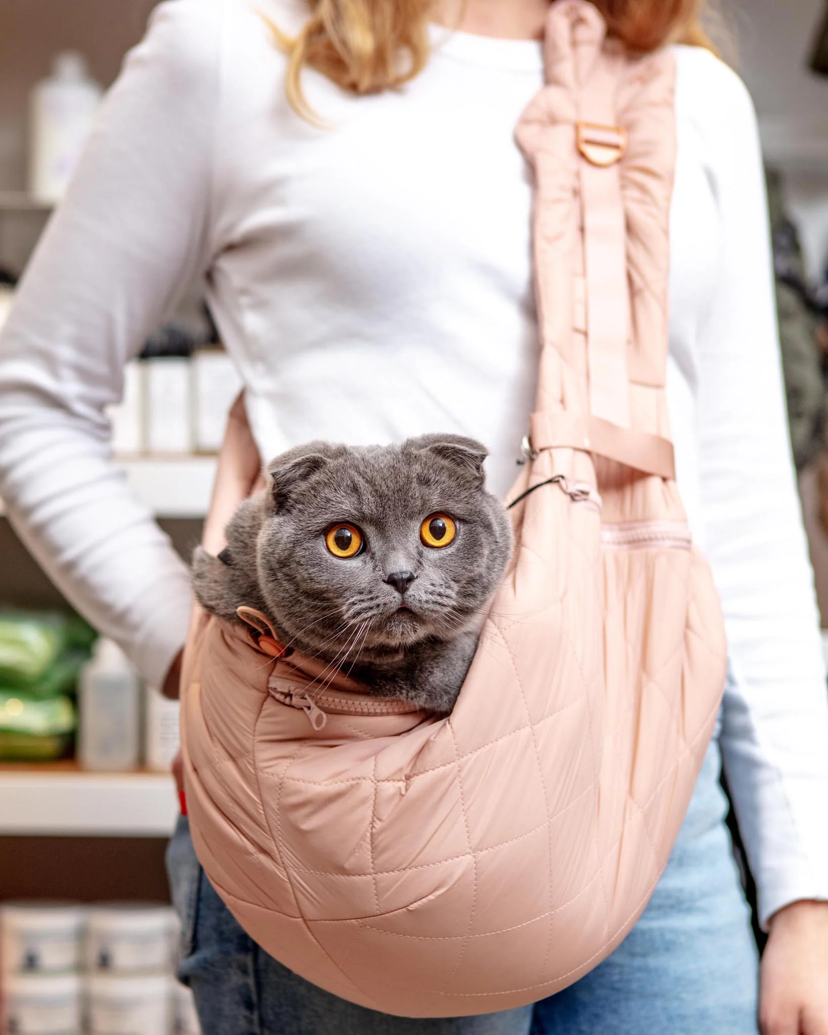 Eco Packable Dog Sling Carrier - Image 3