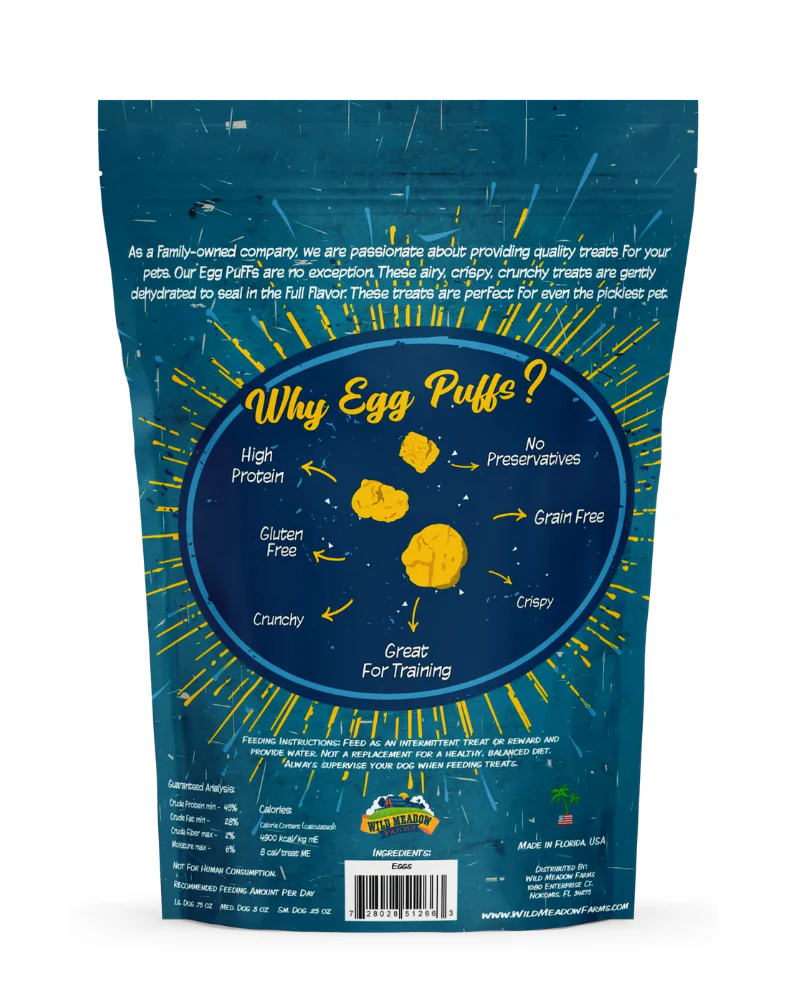 Egg Puffs Dog Treat (Original Flavor) (Made in the USA) - Image 4