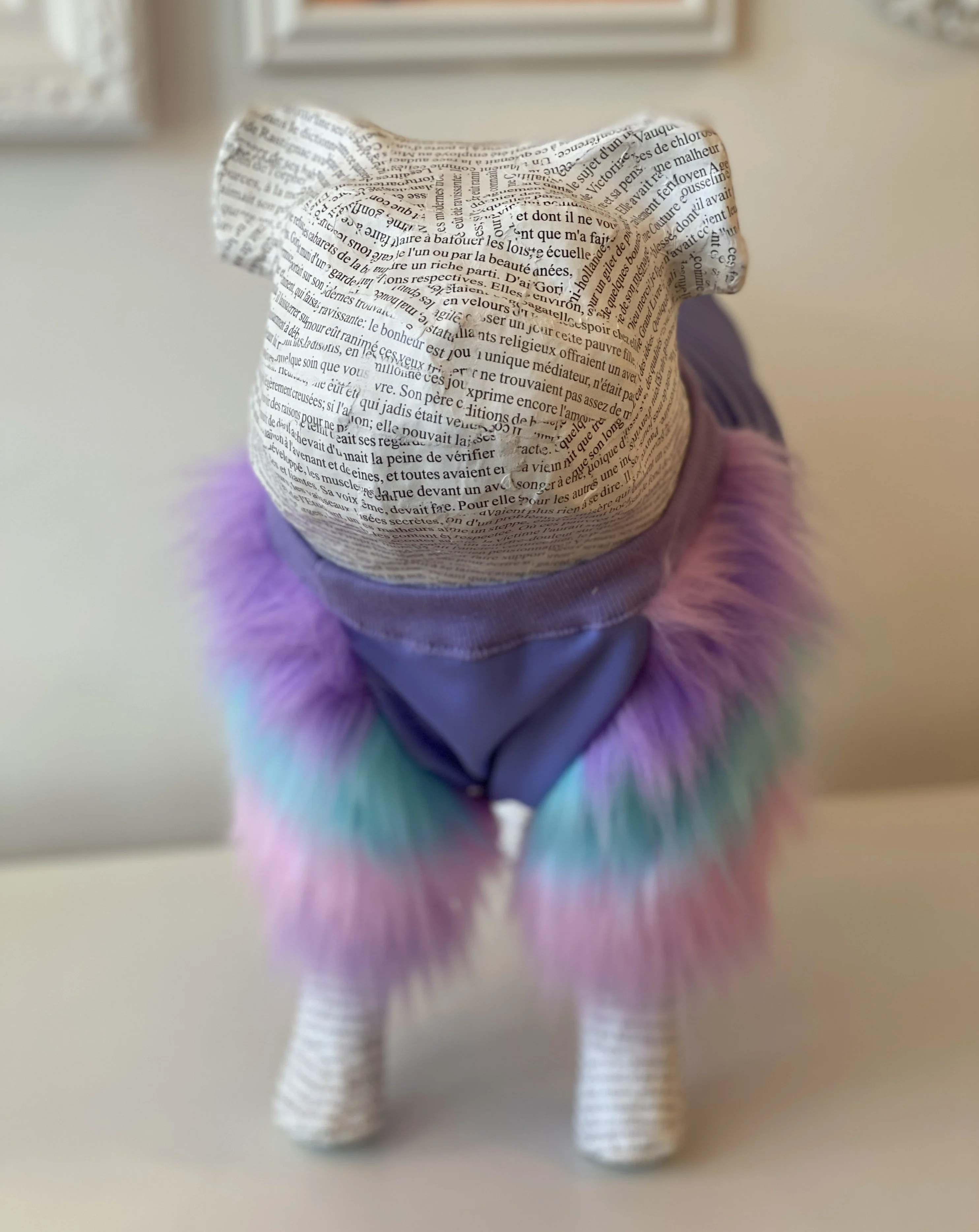 Bubblegum Faux-Fur Pullover Top << CLEARANCE >> - Image 2