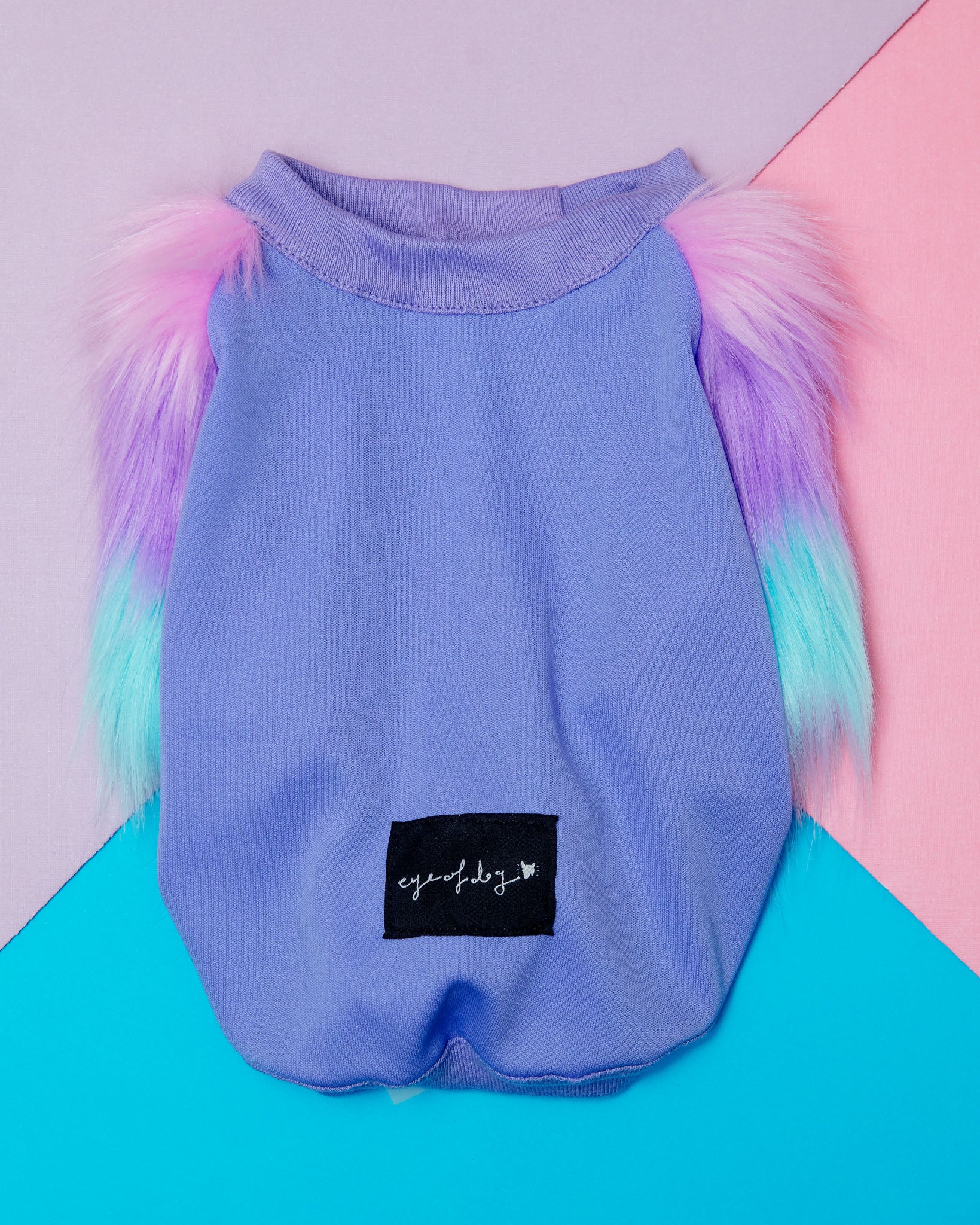 Bubblegum Faux-Fur Pullover Top << CLEARANCE >> - Image 3