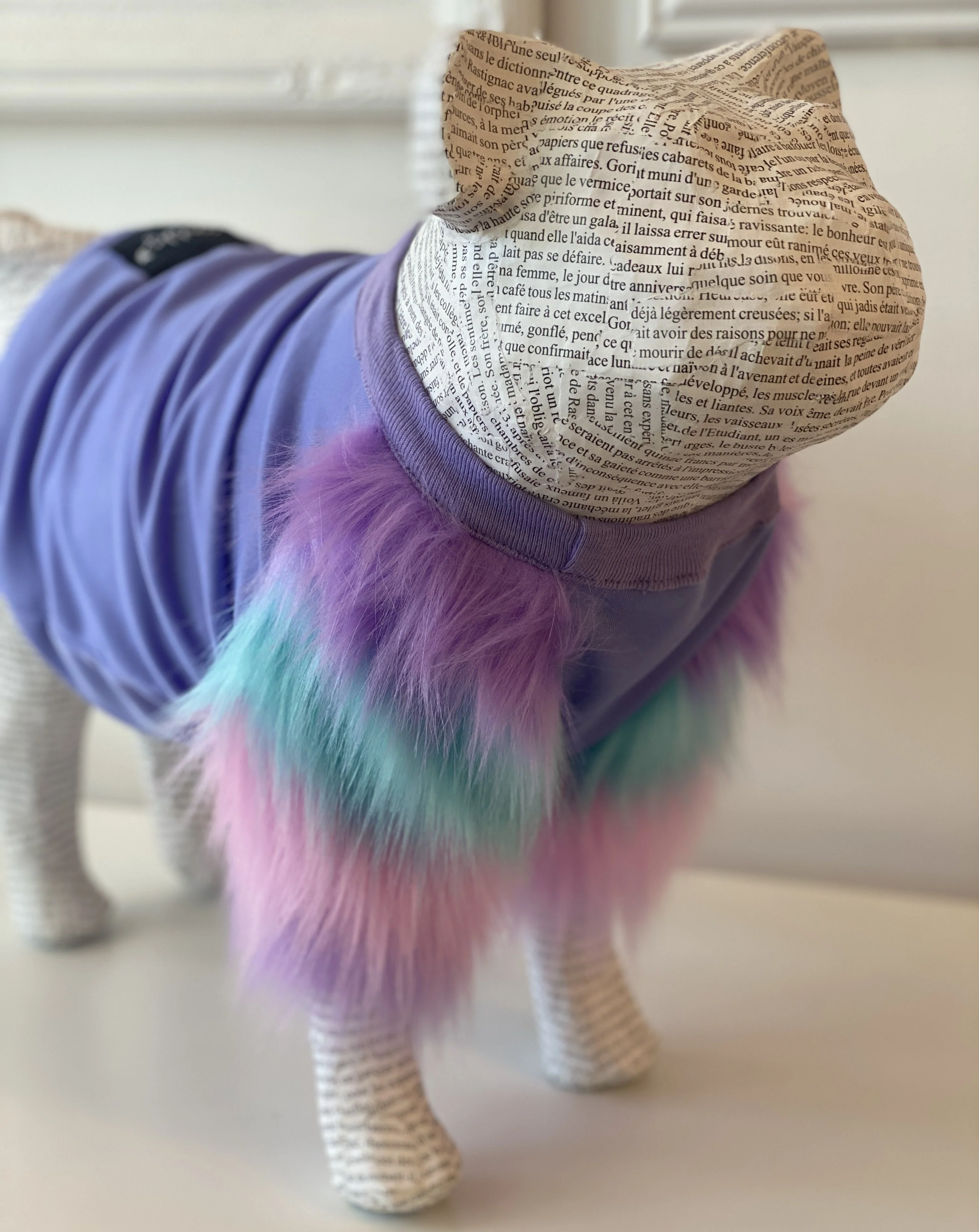 Bubblegum Faux-Fur Pullover Top << CLEARANCE >> - Image 4