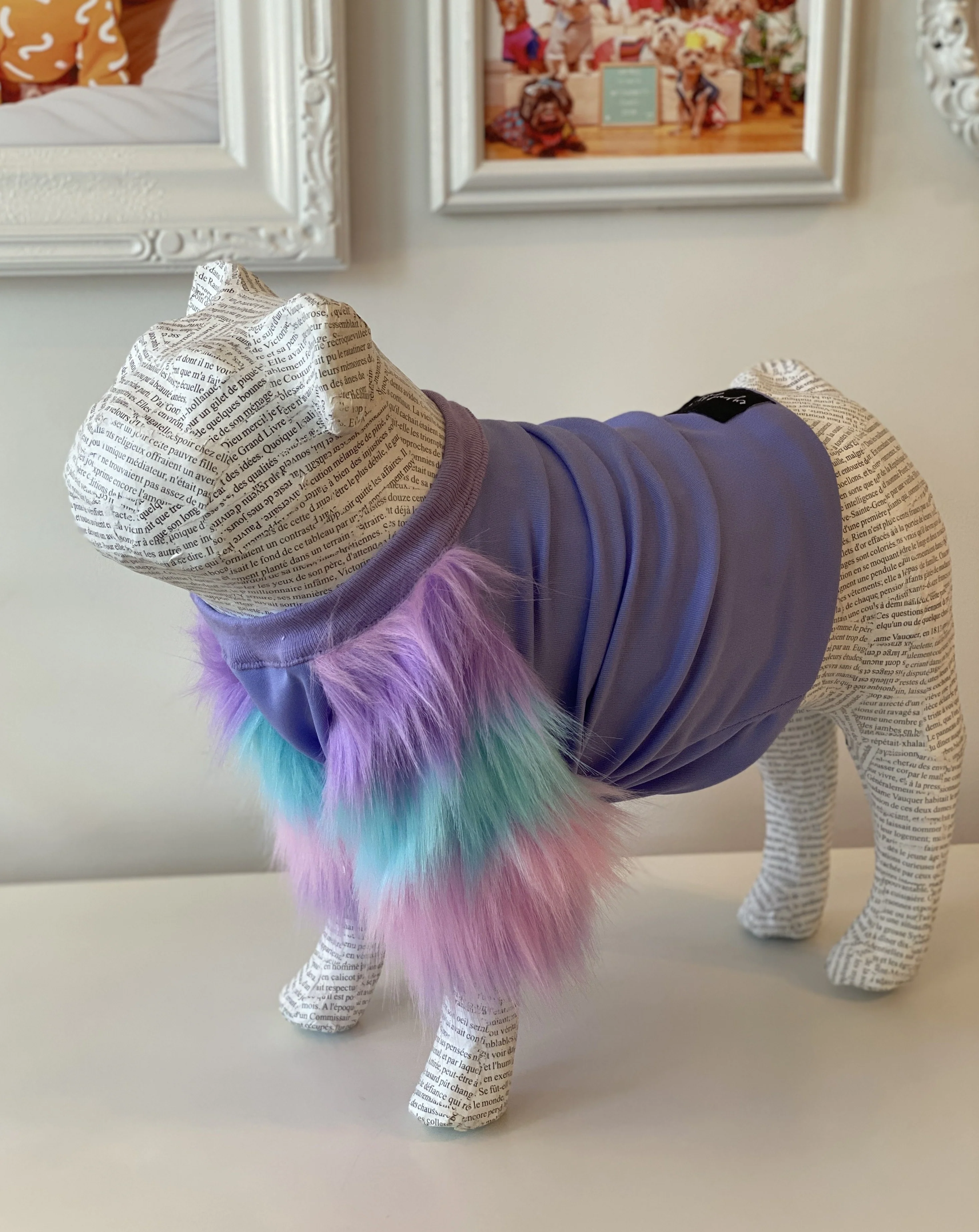 Bubblegum Faux-Fur Pullover Top << CLEARANCE >> - Image 7