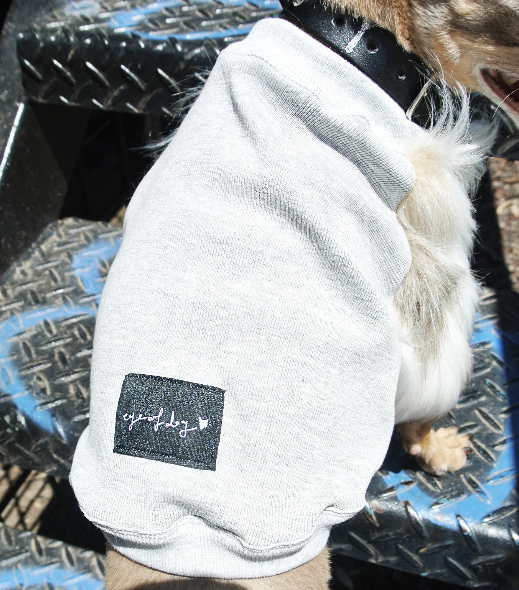 EYE OF DOG | Faux Fur Sweatshirt - Image 7