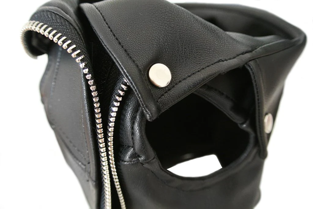 Vegan Leather Moto Vest for Dogs - Image 8