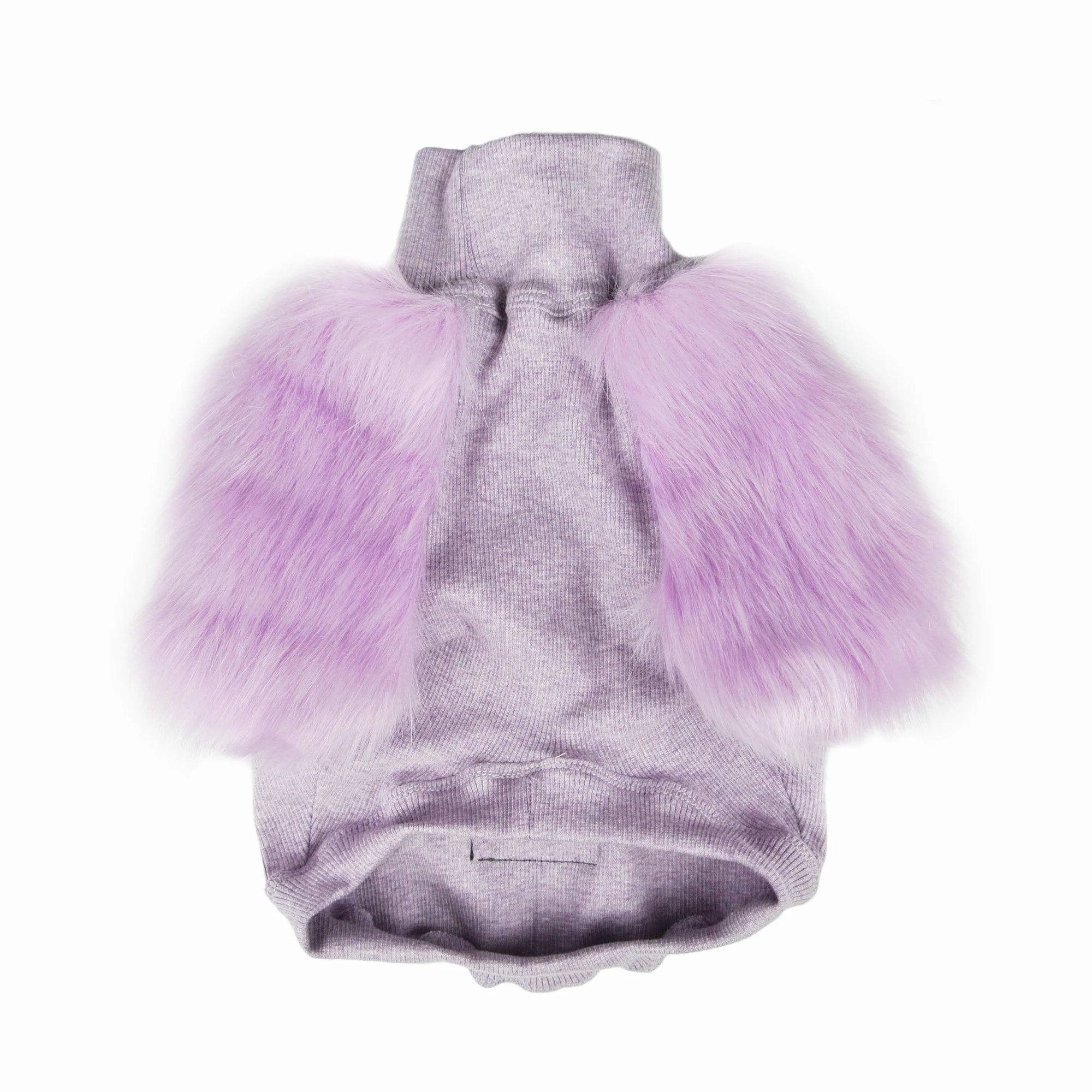 Lilac Faux Fur Dog Top (FINAL SALE) - Image 8