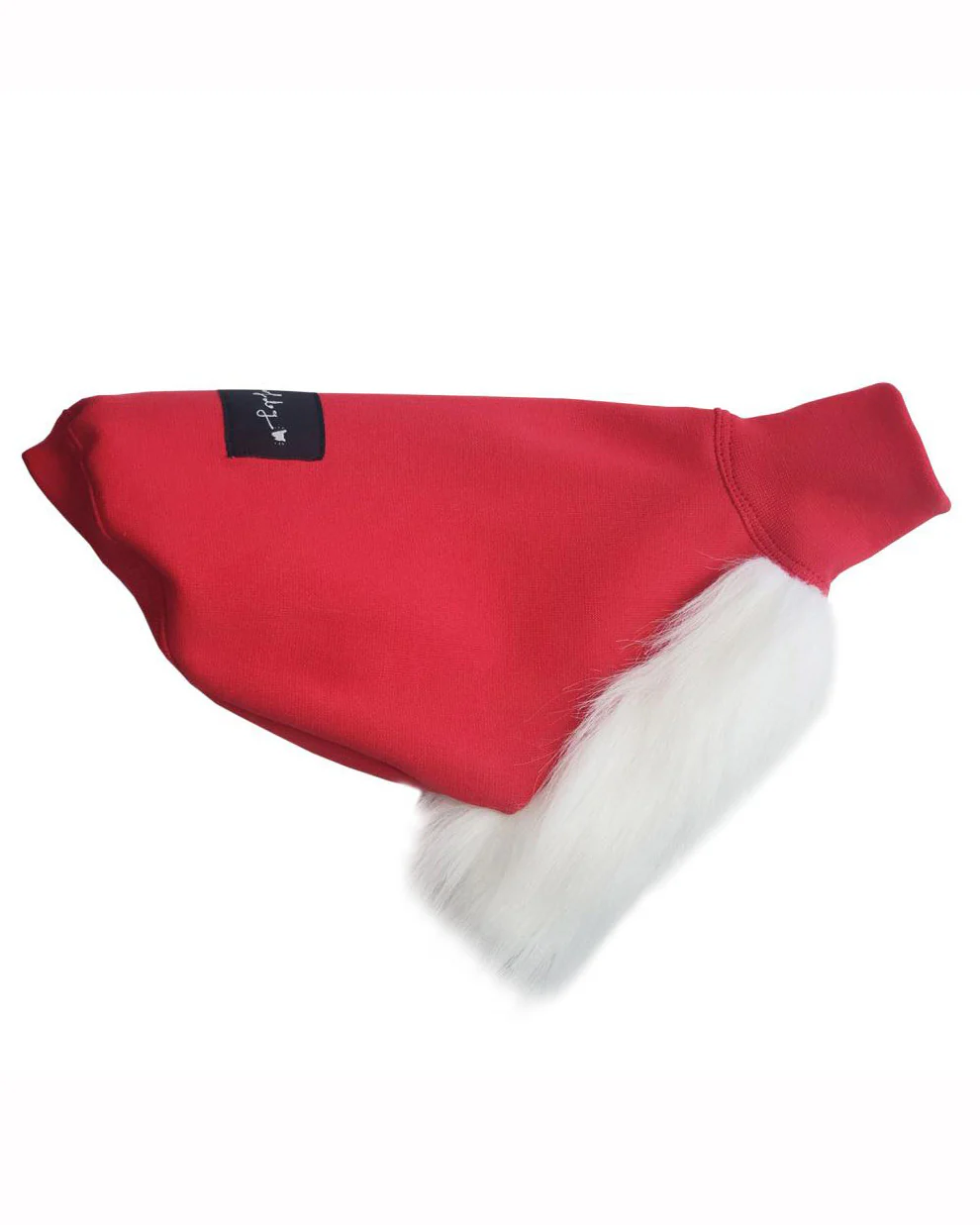 Red & White Faux Fur Dog Top (CLEARANCE) - Image 5