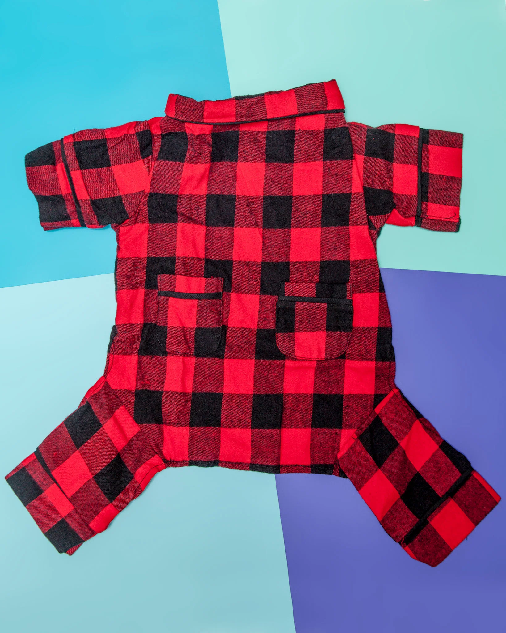 Buffalo Check Flannel Dog PJ's (FINAL SALE) - Image 2