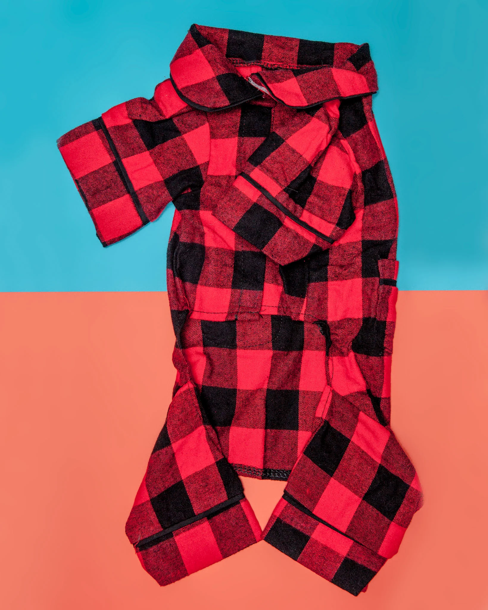 Buffalo Check Flannel Dog PJ's (FINAL SALE) - Image 4