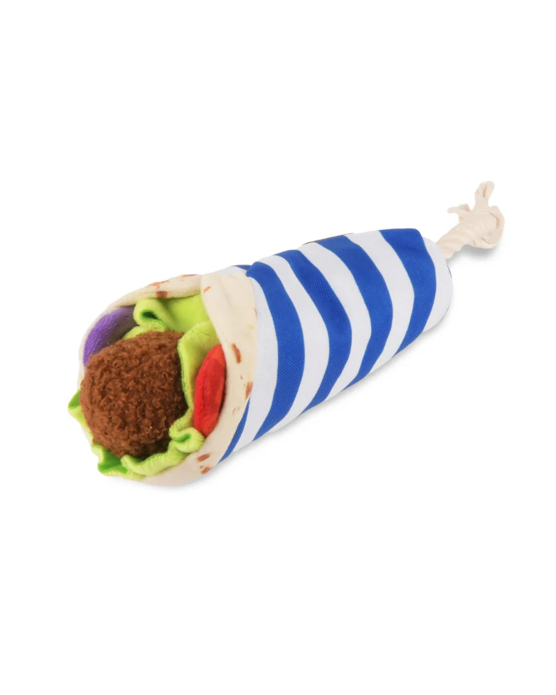 Falafull of Fun Falafel Plush Dog Toy - Image 2