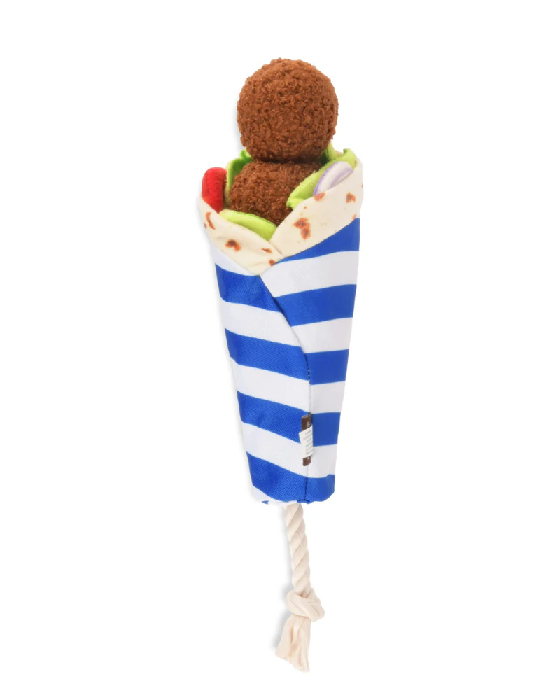 Falafull of Fun Falafel Plush Dog Toy - Image 3