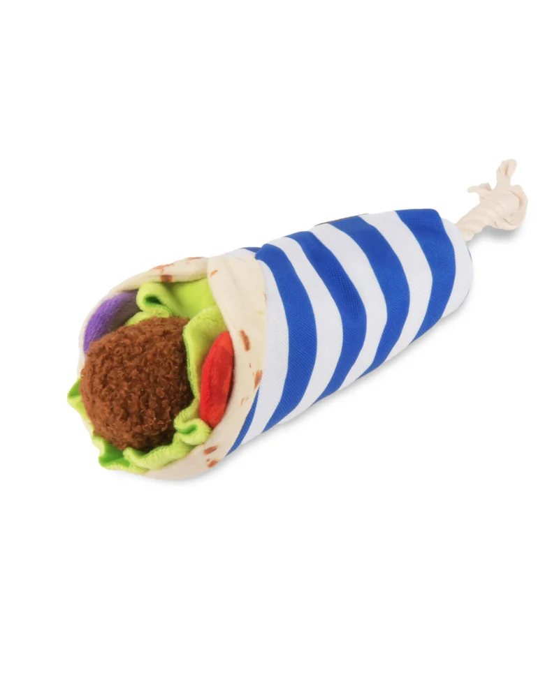 Falafull of Fun Falafel Plush Dog Toy - Image 4