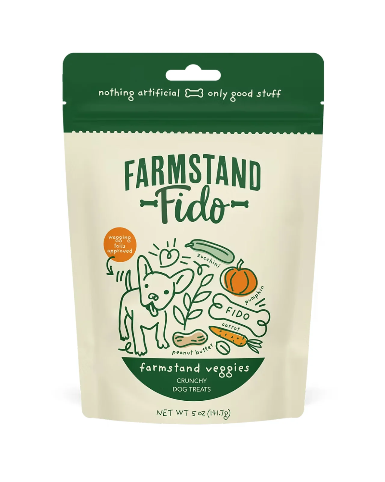 Farmstand Veggies Crunchy Dog Treats - Image 3
