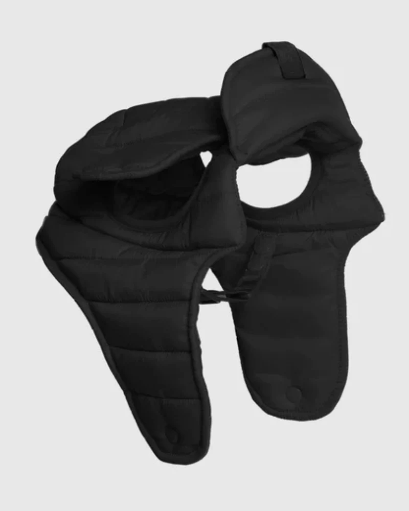 Faux-Down Dog Puffer Hat (FINAL SALE) - Image 2
