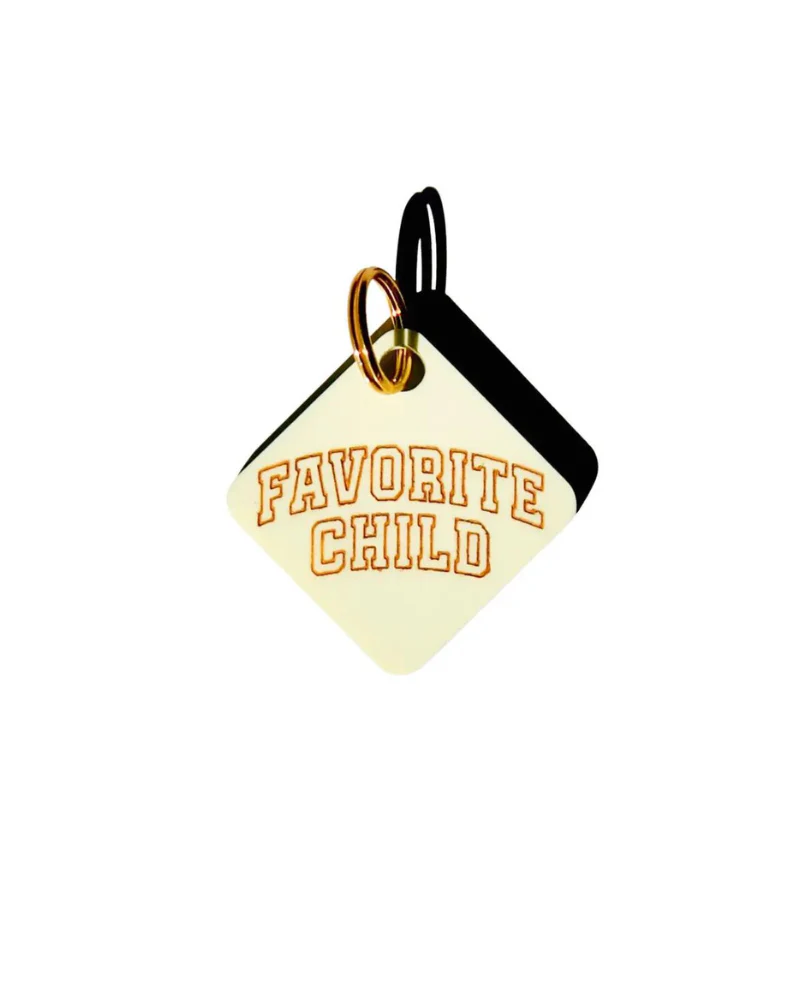 Favorite Child Acrylic Pet Tag - Image 2