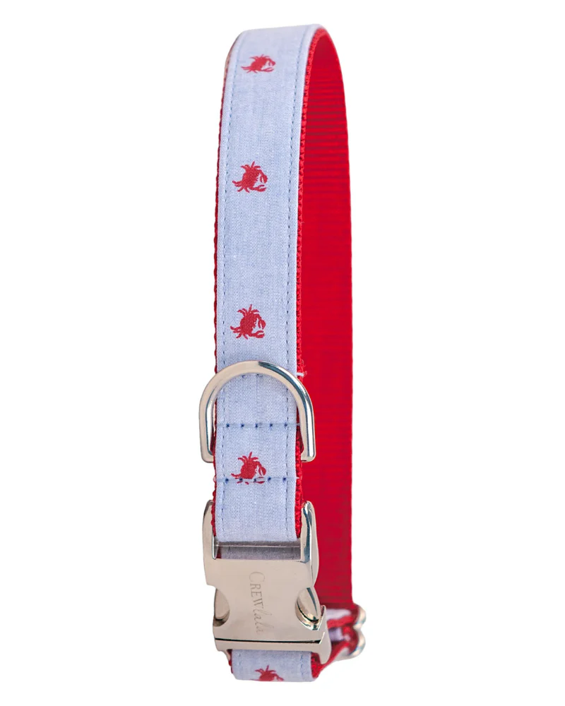 Feeling Crabby Bow Tie Dog Collar (Made in the USA) - Image 3