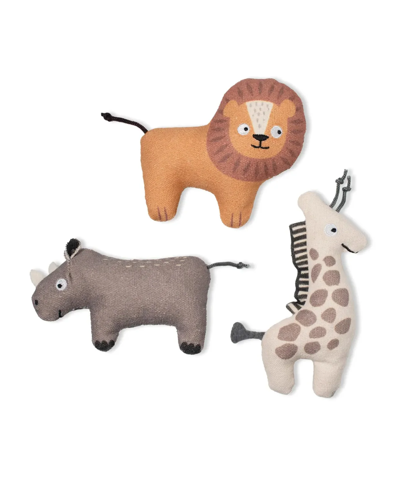 Feeling Wild Mini Canvas Dog Toys - Image 2