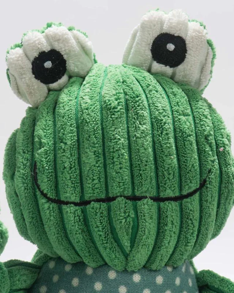 Fergie Frog Knottie Dog Plush Toy - Image 5