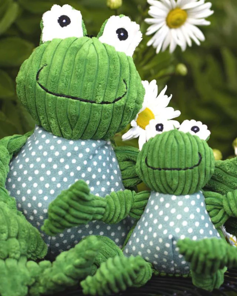 Fergie Frog Knottie Dog Plush Toy - Image 7