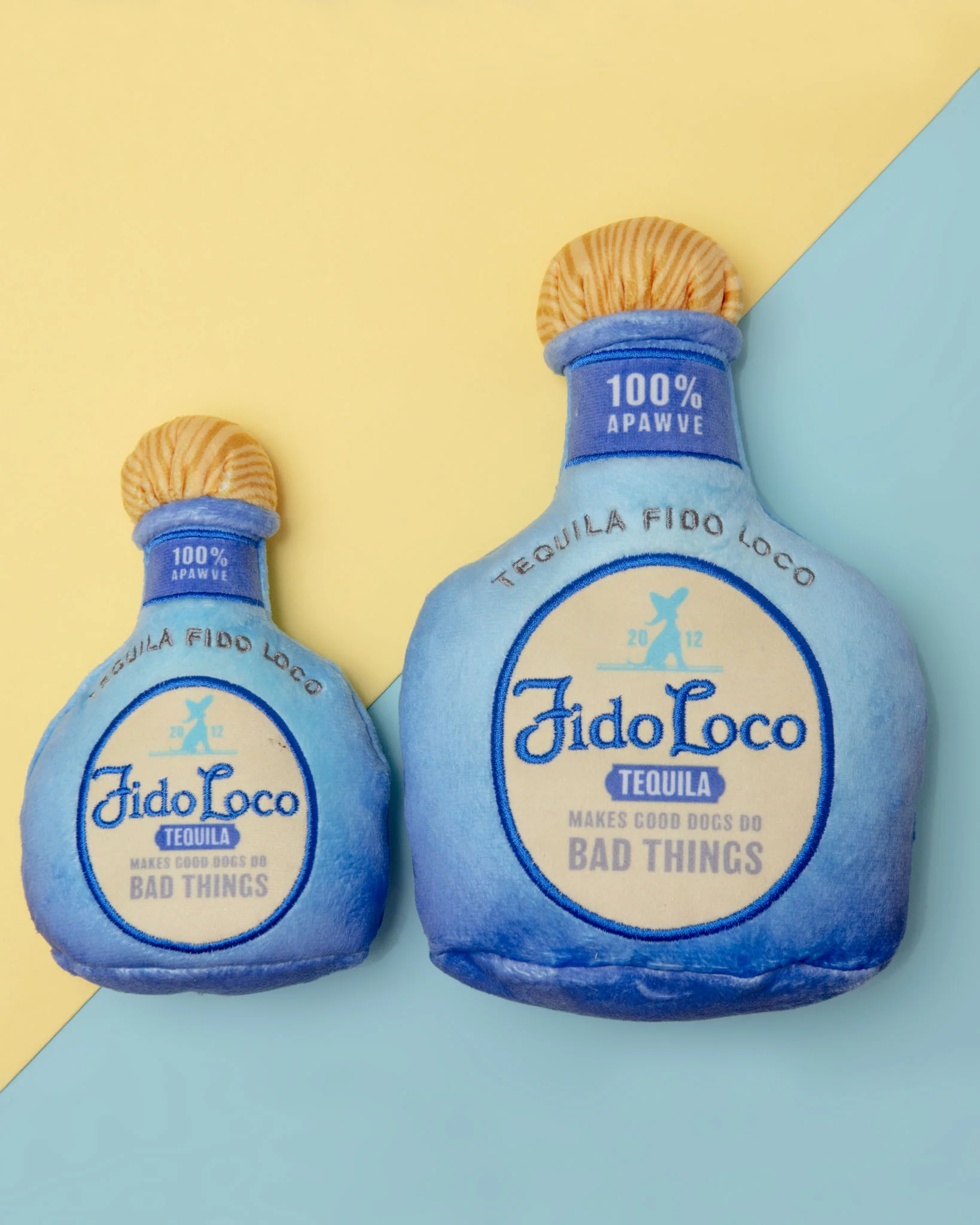 Fido Loco Tequila Squeaky Plush Dog Toy - Image 2