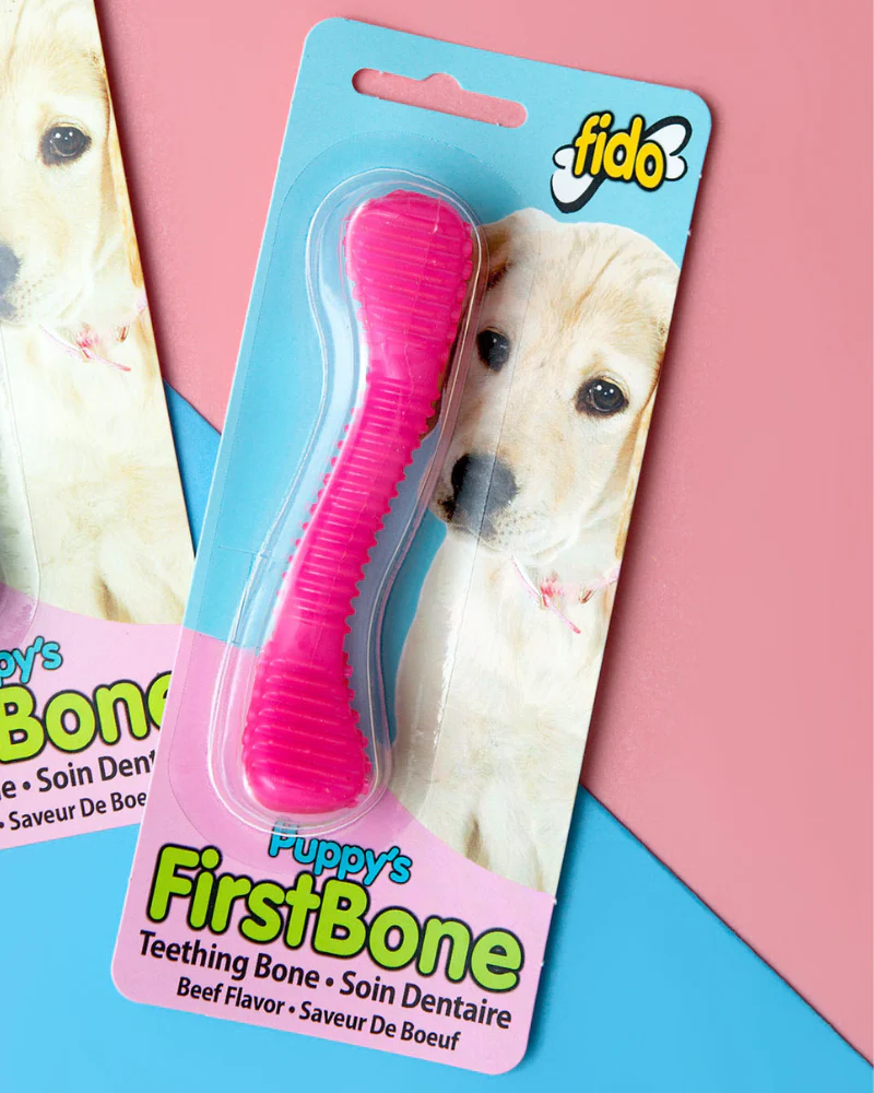 Puppy's First Bone Teething Toy (Made in the USA) - Image 5