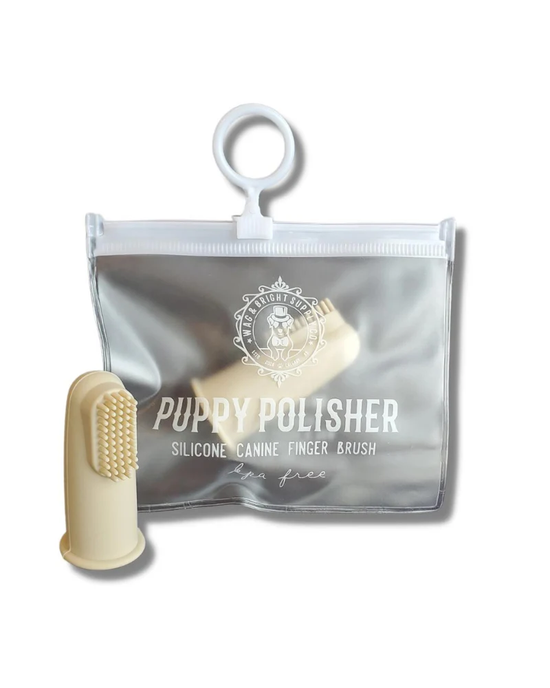 Puppy Polisher Finger Dog Toothbrush - Image 4