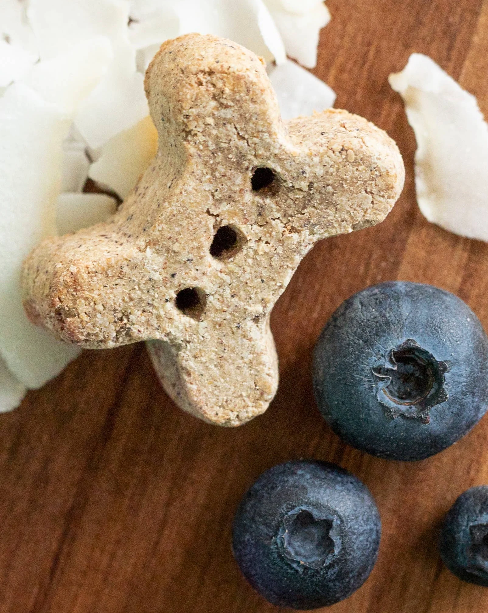 Blueberry & Coconut Crunchy Dog Biscuits - Image 2