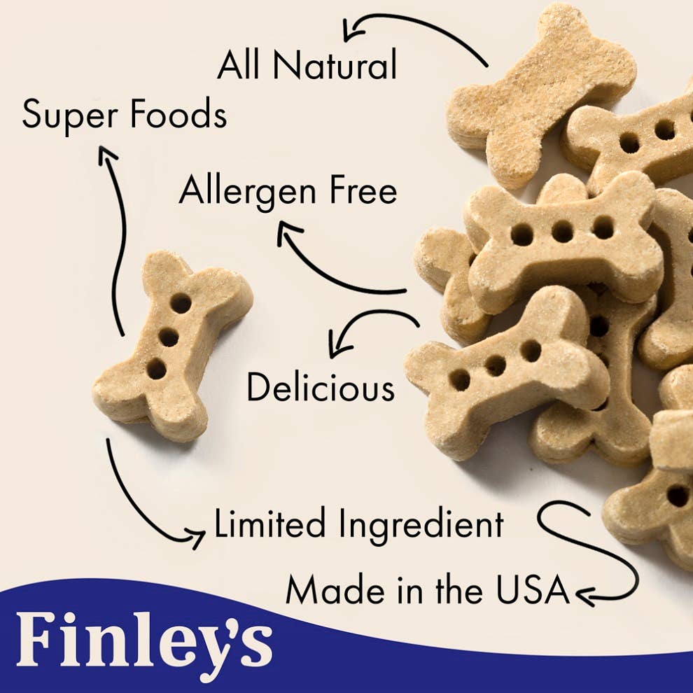 Blueberry & Coconut Crunchy Dog Biscuits - Image 4