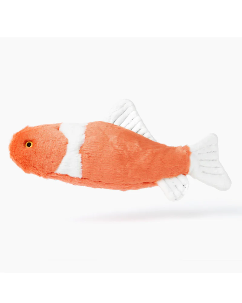 Finn Koi Fish Plush Squeakerless Dog Toy - Image 2