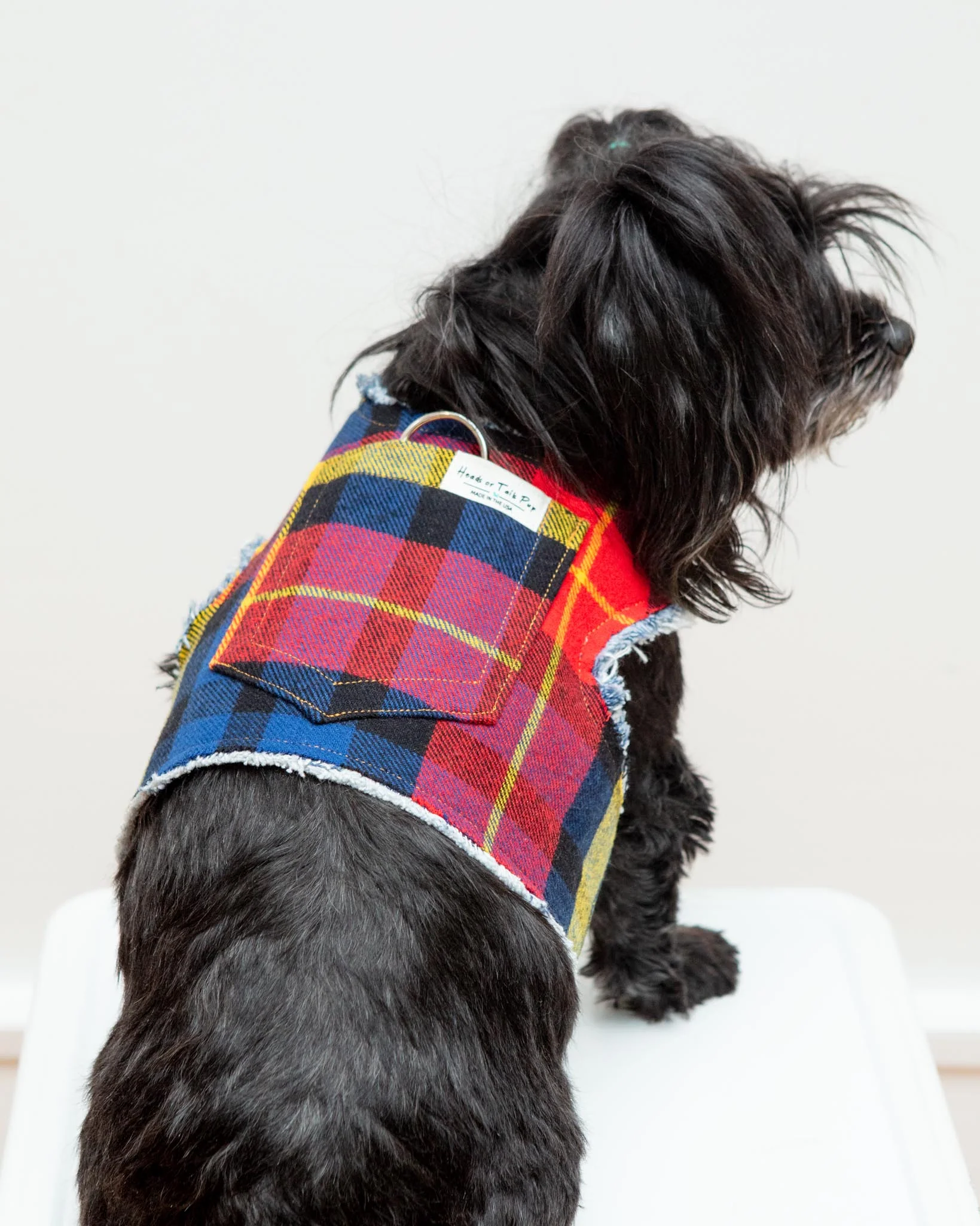 Bringside Plaid Print Dog Harness (Made in the USA) - Image 2