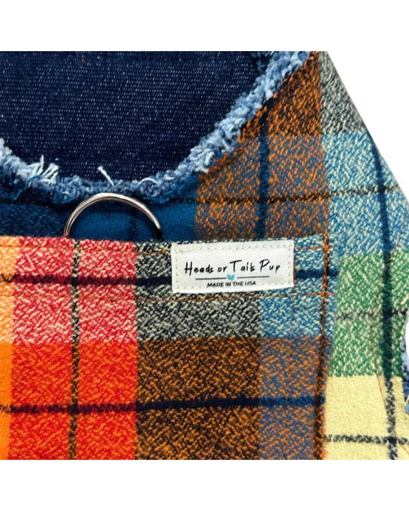 Bringside Plaid Print Dog Harness (Made in the USA) - Image 4