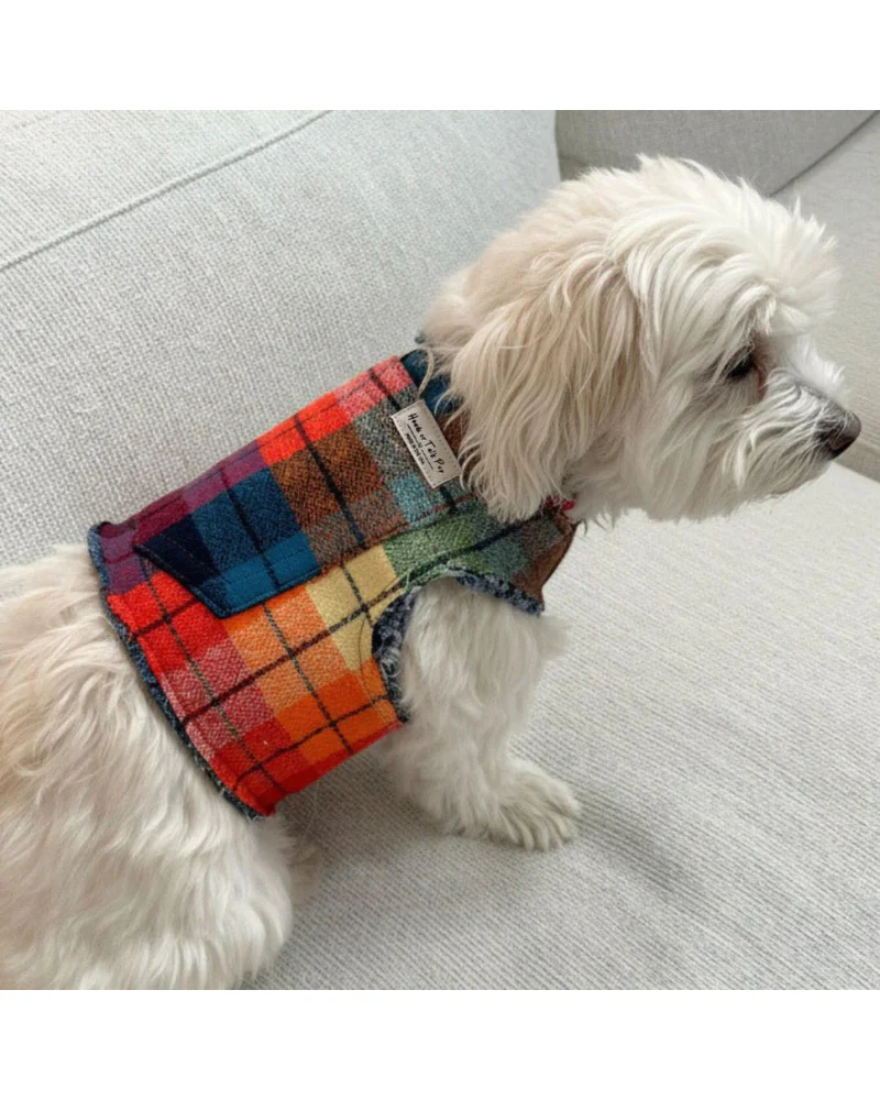 Bringside Plaid Print Dog Harness (Made in the USA) - Image 5
