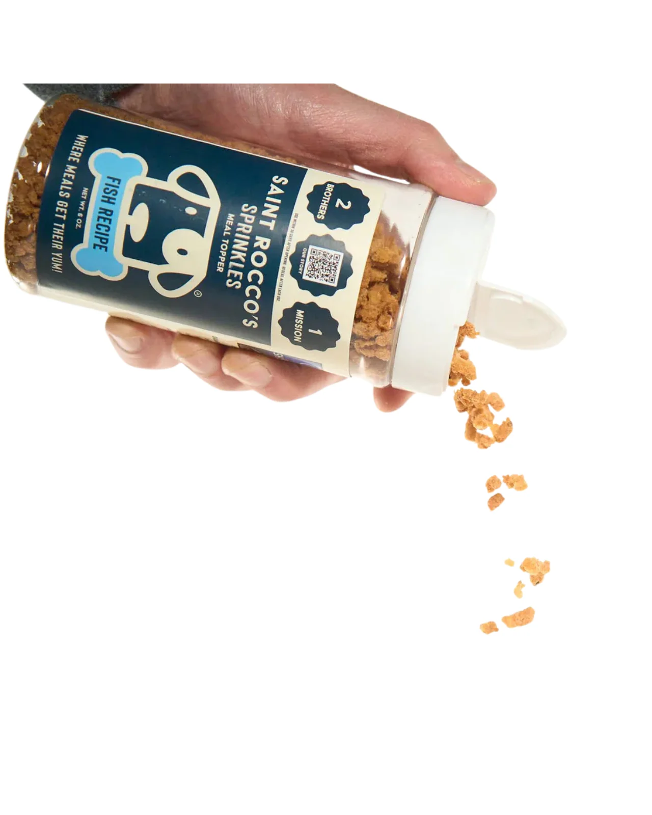 Fish Recipe Sprinkles Topper for Dogs