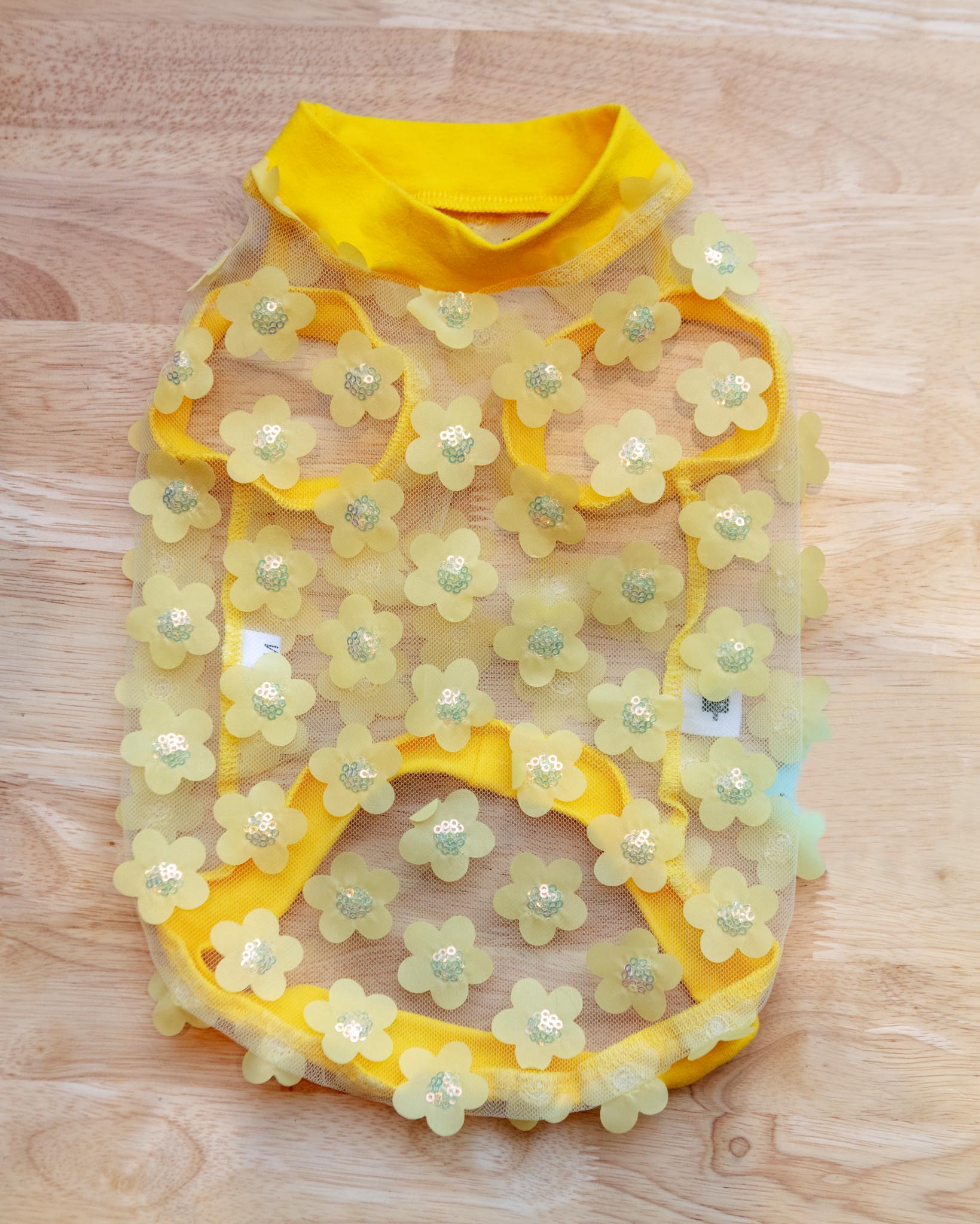 Flower Mesh Dog Shirt (Made in the USA) - Image 2