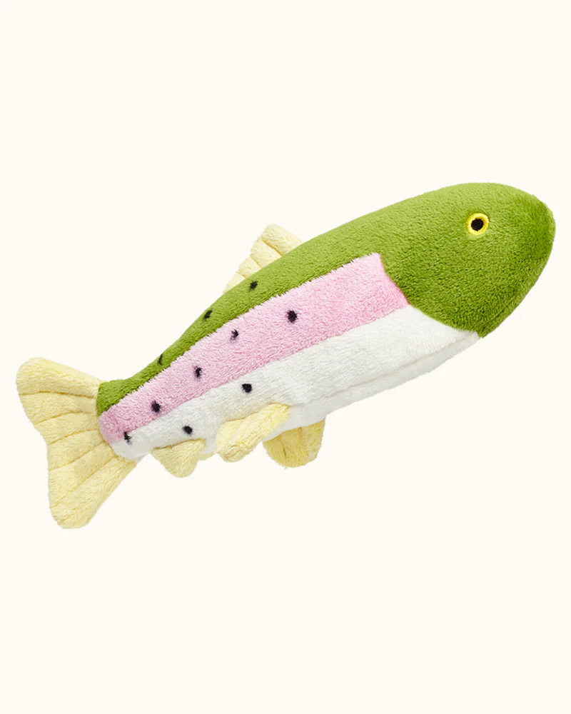 Burt the Lake Trout Dog Toy