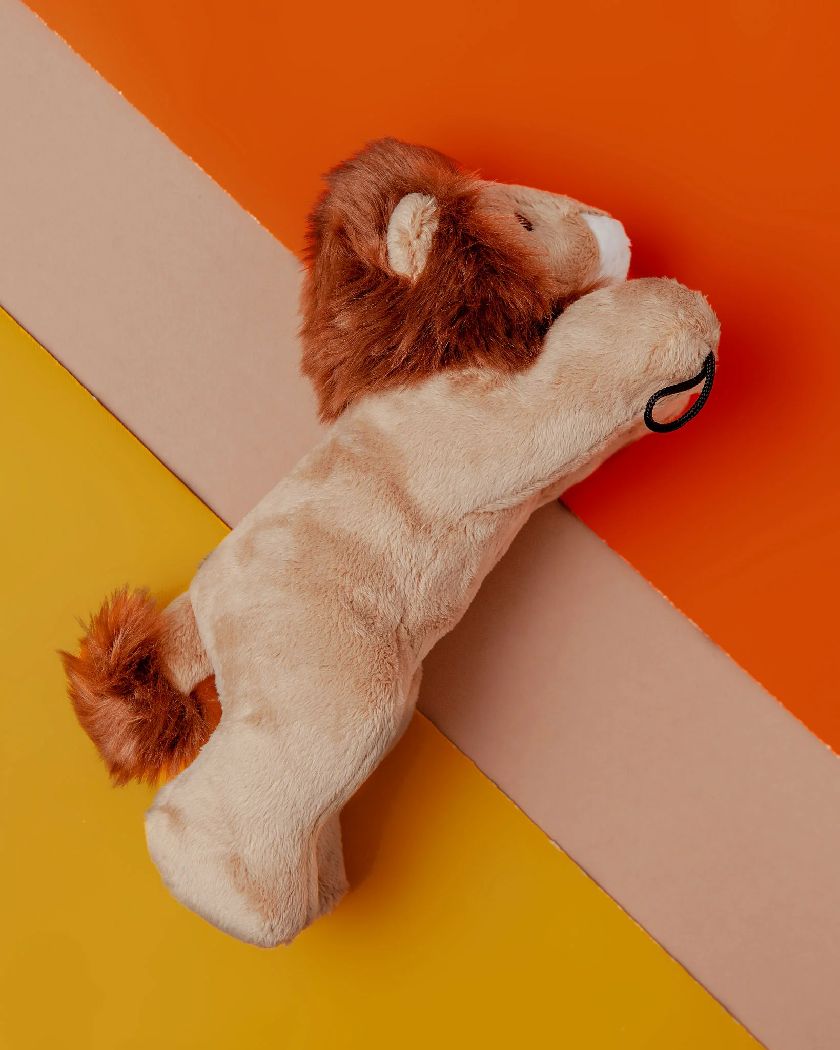 Leo the Lion Plush Squeaky Dog Toy