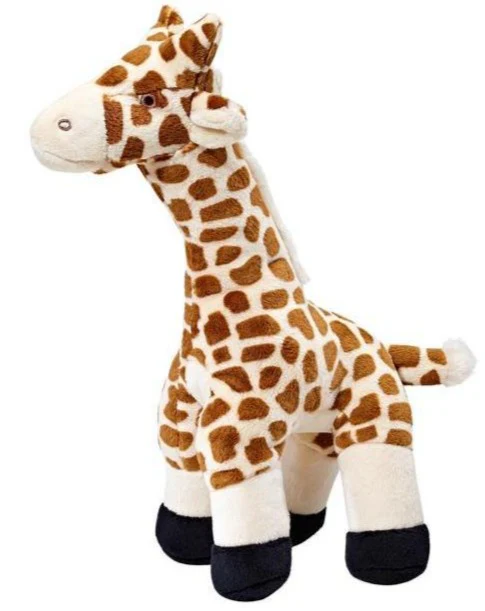 Nelly Giraffe Plush Squeaky Dog Toy - Image 4
