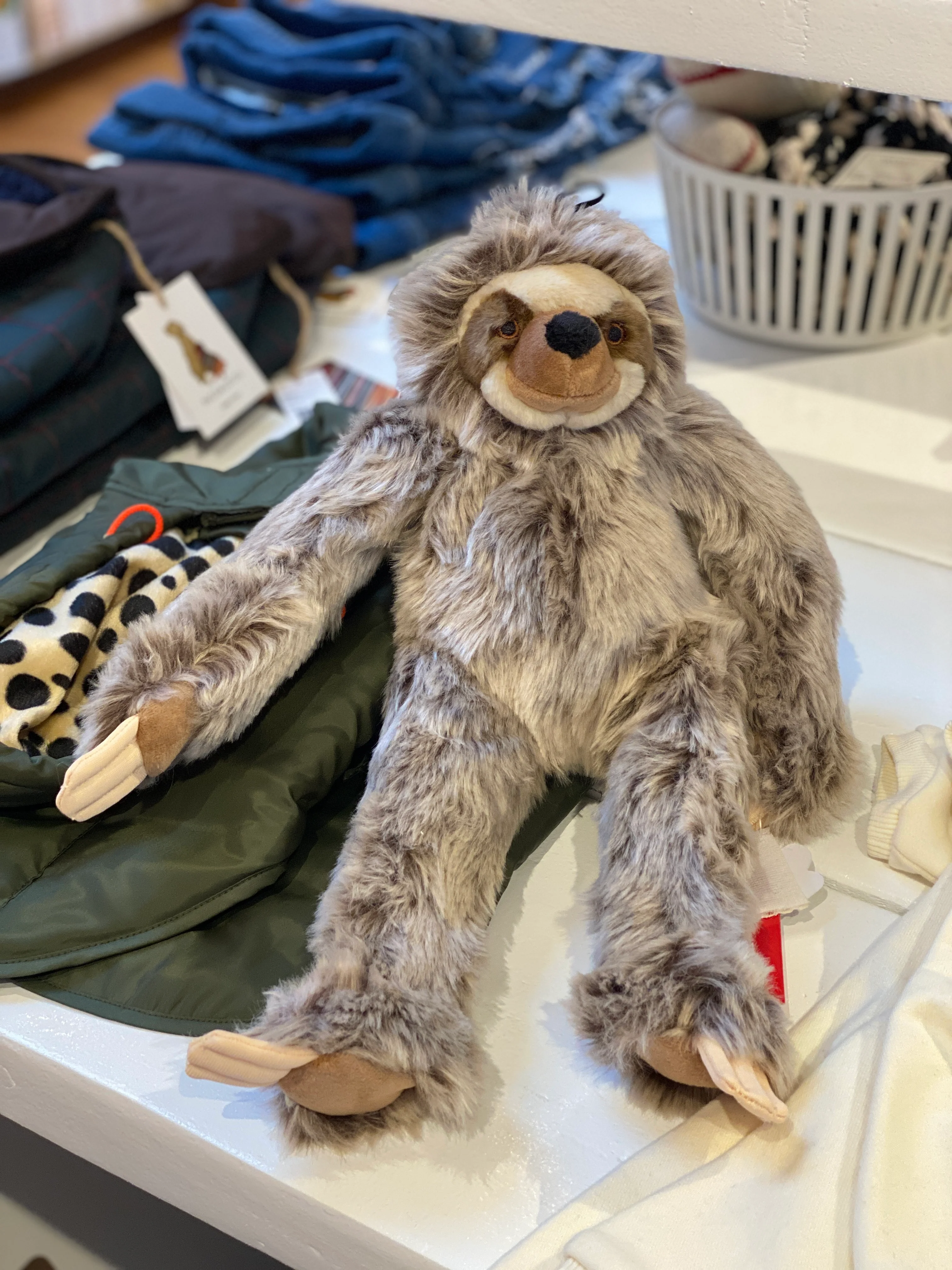 Tico the Sloth Squeaky Plush Dog Toy - Image 5